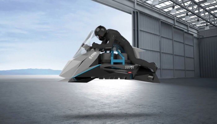 Il futuro? E' della moto volante